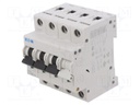 Circuit breaker; 230/400VAC; Inom: 50A; Poles: 3+N; DIN; Charact: C