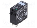 Relay: solid state; Ucntrl: 5÷15VDC; 5A; 1÷80VDC; socket; -30÷80°C