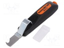 Stripping tool; Wire: round; Length: 170mm; Øcable: 4÷28mm