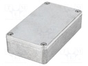 Enclosure: multipurpose; X: 65mm; Y: 115mm; Z: 30mm; aluminium; IP67