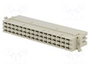 Plug; DIN 41612; w/o contacts,type F; female; PIN: 48; d+b+z; 6A