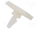 PCB distance; polyamide; L: 6.4mm; self-adhesive,snap fastener