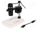 Digital microscope; Mag: x10÷x300; 90g; Interface: USB 2.0