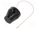 Antenna; GSM; 2dBi; linear; Mounting: screw type; 50Ω; U.FL; L: 48mm