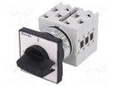 Switch: cam switch; Stabl.pos: 2; 16A; 1-2; Poles: 3; Pos: 2; -25÷55°C