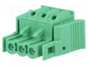 Pluggable terminal block; Contacts ph: 5.08mm; ways: 3; straight