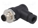 Plug; M12; PIN: 3; male; A code-DeviceNet / CANopen; for cable