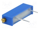 Potentiometer: mounting; multiturn; 100kΩ; 750mW; ±10%; linear