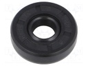 Oil seal; NBR; D: 6mm; -40÷100°C; Shore hardness: 70; Shaft dia: 8mm