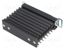 Heatsink: extruded; L: 22.5mm; W: 80mm; H: 70mm; 3K/W; DIN rail