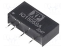 Converter: DC/DC; 1W; Uin: 15V; 5VDC; Iout: 200mA; SIP; 19.5x6x9.5mm