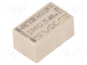 Relay: electromagnetic; DPDT; Ucoil: 5VDC; 0.5A/125VAC; 2A/30VDC