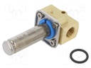 Electromagnetic valve; G 1/4"; brass; EPDM; 0÷30bar; EV210B