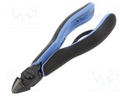 Pliers; side,cutting,precision; ESD; oval head