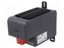Blower heater; 1kW; IP20; M5 screw; 152.5x88x66mm; 230V; 63m3/h