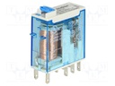 Relay: electromagnetic; DPDT; Ucoil: 24VDC; 8A/250VAC; 8A/30VDC