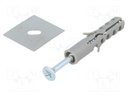 Connector 180°; stainless steel; Application: WALLE12