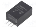 Converter: DC/DC; 1.65W; Uin: 9÷72V; Uout: 3.3VDC; Iout: 500mA; SIP3