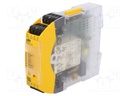 Module: safety relay; Series: PNOZ s6; IN: 3; OUT: 5; Mounting: DIN