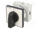 Switch: cam switch; Stabl.pos: 2; 20A; 1-2; Poles: 1; Pos: 2; -25÷55°C