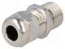 Cable gland; M12; IP68; Mat: brass; 10bar; Man.series: HSK-MS-L