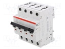 Circuit breaker; 400VAC; Inom: 20A; Poles: 3+N; DIN; Charact: C; 10kA