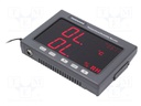 Thermo-hygrometer; -20÷60°C; 5÷95%RH; Accuracy: ±1°C