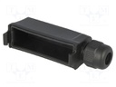 Protection terminal cover with gasket; IP65