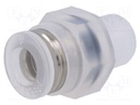 Push-in fitting; threaded,straight; R 1/8"; outside; -0.95÷10bar