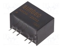 Converter: DC/DC; 3W; Uin: 4.5÷18V; 3.3VDC; Iout: 700mA; SIP6; 3.85g