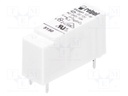 Relay: electromagnetic; SPDT; Ucoil: 12VDC; 8A/250VAC; 8A/24VDC; 8A
