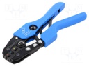 Tool: for crimping; insulated terminals; 0.25÷6mm2; 22AWG÷10AWG