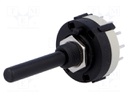 Switch: rotary; Pos: 12; 0.3A/125VAC; 1A/30VDC; Poles number: 1; 30°