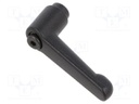 Lever; adjustable; Lever length: 45mm; Slider height: 24.5mm