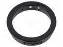 Grommet; Ømount.hole: 50.8mm; Øhole: 41.6mm; black