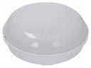 Lamp: lighting fixture; PANDA; polycarbonate; E27; IP65; Ø: 280mm