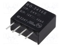 Converter: DC/DC; 1W; Uin: 21.6÷26.4V; Uout: 15VDC; Iout: 66mA; SIP4