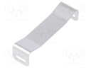 Clip; Application: ETD-29/16/10; H: 8.1mm; W: 8.7mm; L: 33.8mm