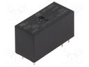 Relay: electromagnetic; SPST-NO; Ucoil: 12VDC; 16A/250VAC; 16A