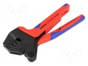 Tool: for crimping; non-insulated terminals 4,8mm; 0.5÷6mm2