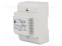 Transformer: safety; 50VA; 400VAC; 12V; IP30; Mounting: DIN; 1.1kg