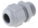 Cable gland; M20; IP68; Mat: polyamide; dark grey