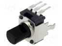 Potentiometer: shaft; single turn,vertical; 5kΩ; ±20%; 6mm