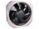 Fan: AC; axial; 115VAC; 225x225x80mm; 880m3/h; ball bearing; IP44