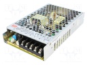 Power supply: switched-mode; modular; 49.5W; 3.3VDC; 159x97x30mm