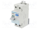 RCD breaker; Inom: 25A; Ires: 30mA; Max surge current: 250A; 240VAC