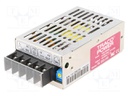 Power supply: switched-mode; modular; 25W; 24VDC; 79x51x28.5mm