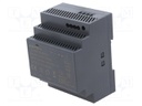 Power supply: switched-mode; 90W; 24VDC; 3.83A; 100÷240VAC; DIN