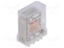 Relay: electromagnetic; DPDT; Ucoil: 24VAC; 5A/250VAC; 5A/24VDC