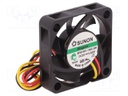 Fan: DC; axial; 5VDC; 40x40x10mm; 13.52m3/h; 27.3dBA; Vapo; 7000rpm